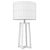 Elegant Helena Brass LED Table Lamp 3D model small image 3