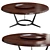 Modern Italian Design: Maxalto ASTRUM Table 3D model small image 1