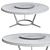 Modern Italian Design: Maxalto ASTRUM Table 3D model small image 2