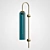 ImperiumLoft Drunken Emerald Wall Sconce 3D model small image 2