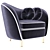 Kooper Deep Seater: Stylish Armchair 3D model small image 5