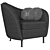 Kooper Deep Seater: Stylish Armchair 3D model small image 7