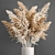 Ethereal Pampas Reed Bouquet 3D model small image 2