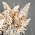 Title: Vintage White Reed Bouquet 3D model small image 4