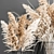 Title: Vintage White Reed Bouquet 3D model small image 5