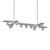 Architectural Brilliance: Modulo Chandelier Grid 3D model small image 2