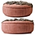 Malibu Ottoman - Modern Elegance for Your Home 3D model small image 5