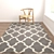 Versatile Set of 8 Rugs with Stunning Textures 3D model small image 3