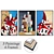 Artistic Trio: Paintings & Frames 3D model small image 1