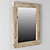 Rustic Railroad Ties Mirror 3D model small image 10