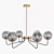 Elegant Freya Moricio Pendant Chandelier 3D model small image 4