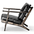 Brooks Lounge Chair: Modern Comfort and Style 3D model small image 18