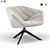 Elegant Ella Armchair: Stylish and Comfortable 3D model small image 1