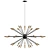 Marnell 36: Modern Sputnik Chandelier 3D model small image 1