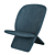 Elegant Niloo Lounge Chair 3D model small image 1