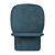 Elegant Niloo Lounge Chair 3D model small image 3