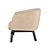 Stylish Livre Armchair by Gallotti & Radice 3D model small image 2