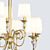 Eurofase Locksley Chandelier | 9-Light Up Lighting 3D model small image 2