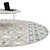 Elegant Circle Rugs | No. 255 3D model small image 2