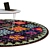 Elegant Circle Rugs | No. 257 3D model small image 2