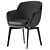 Modern Belt Dining Chair: Minotti 2021 Collection 3D model small image 5