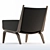 GE 501 Easy Chair: Danish Comfort 3D model small image 4