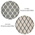 Round Rug Set - Versatile and Realistic 3D Models 3D model small image 3