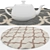 Round Rug Set - Versatile and Realistic 3D Models 3D model small image 4