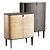 Elegant Symphony Sideboards 3D model small image 1