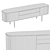 Elegant Poliform Symphony Sideboards 3D model small image 3