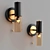 Industrial Chic Wall Sconce 3D model small image 2