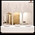 Elegant Bathroom Set 3D model small image 5