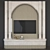 Modern TV Wall Unit with 65" Screen 3D model small image 1