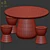 Dover Dining Set: Stylish and Functional 3D model small image 2