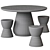 Dover Dining Set: Stylish and Functional 3D model small image 3