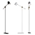 Bolia Bureau Floor Lamp - Sleek and Stylish Lighting 3D model small image 1