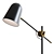 Bolia Bureau Floor Lamp - Sleek and Stylish Lighting 3D model small image 3