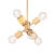 Kuzco Hexa 6-Light Sputnik Chandelier 3D model small image 1