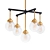 Carrizales 5: Modern Geometric Chandelier 3D model small image 1