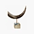 Elegant Horn Sculptures: Exquisite Decor Pieces 3D model small image 3