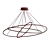 Elegant Newport 15203S Gold Pendant 3D model small image 2