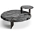 Minotti Keel Round Coffee Tables Set 3D model small image 4