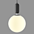 Minimalist Lui Lamp: Sleek & Stylish 3D model small image 3