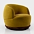 Orbit Armchair: Sleek and Stylish Seating 3D model small image 1