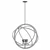 Ibis Wide Pendant: Polished Nickel & Brass 3D model small image 3