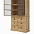 Academy Cabinet: Stylish Storage Solution 3D model small image 2