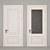  Stylish Wood Door Design 3D model small image 1