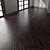 Premium Parquet Chevron: 4K PBR PNG 3D model small image 4