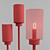 Sleek Hanston Pendant Lighting 3D model small image 3