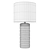 Elegant Tangela Ceramic Table Lamp 3D model small image 3